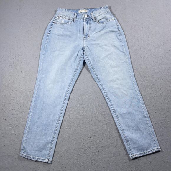 Madewell Denim - Madewell Jeans Womens 26 Petite Light Blue Curvy Perfect Vintage High Rise Denim